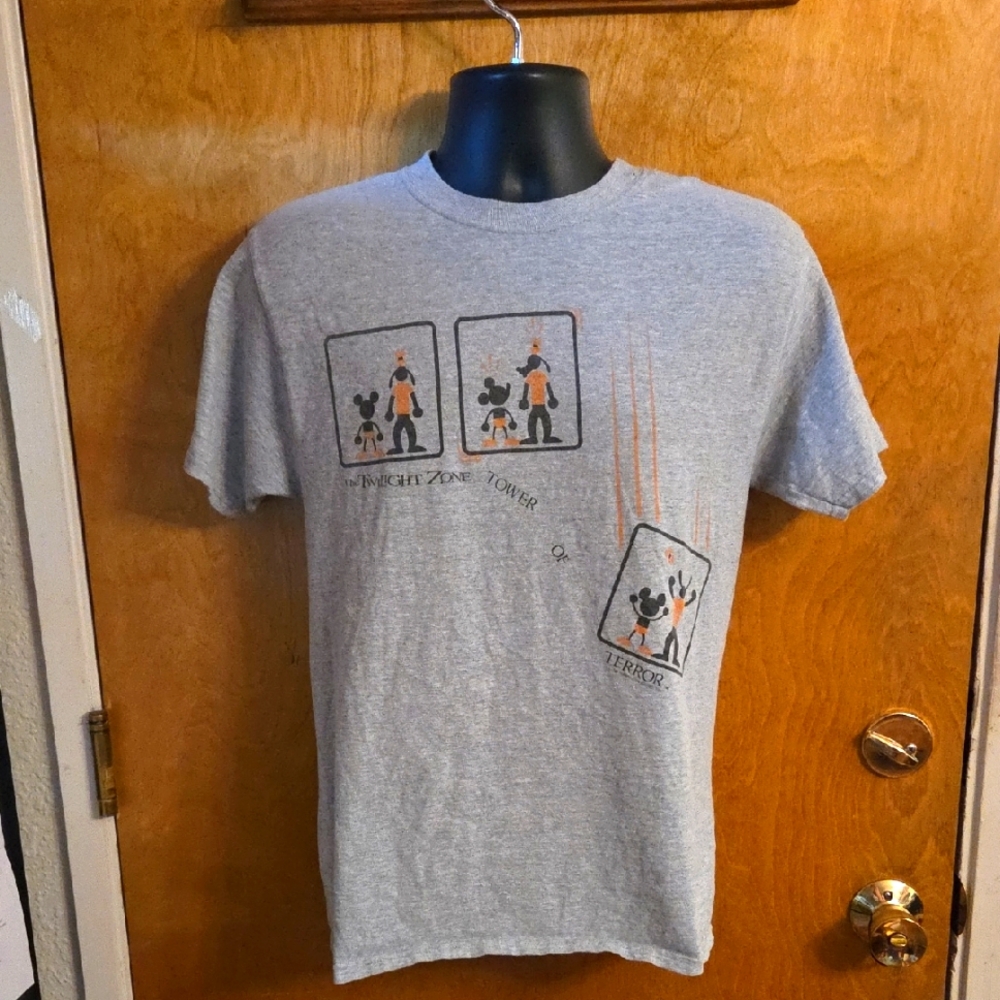 VTG Disney‎ Parks Twilight Zone Tower Of Terror T-Shirt Size Medium